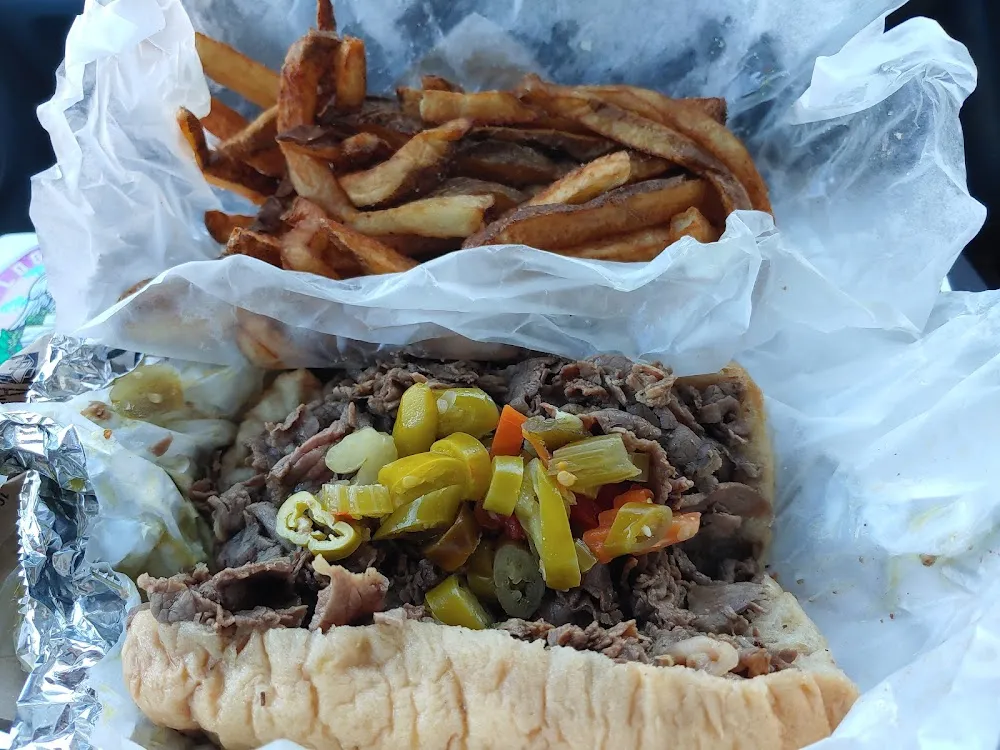 Italian Beef with Fresh Cut Fries